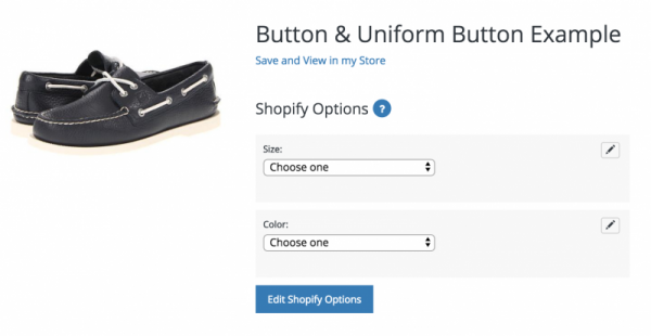 options shopify